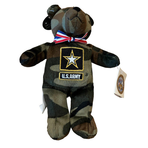 HOLY BEARS 8" Camo Camouflage Plush Stuffed US Army HolyBear NWT - Picture 6 of 8